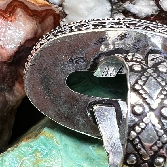 Malachite size 6.5 ring (Z-6) - Picture 5 of 9